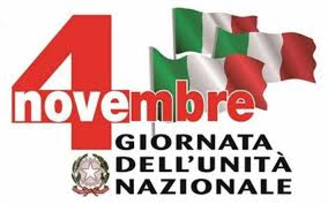 4 Novembre - Giornata dell'Unità Nazionale e delle Forze Armate